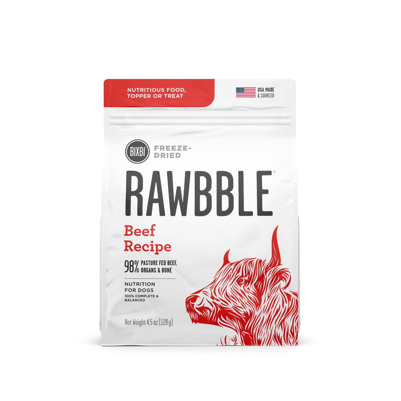 Bixbi Rawbble Nautral Freeze-Dried Dog Treat BIXBI